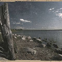 фото "На Сиверском озере. Открытка с Русского Севера."