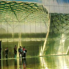 photo "We stood on a plane with a variable corner of reflection"