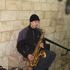 photo "Saxophonist"