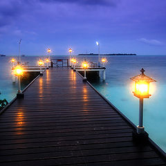 photo "Evening pier"