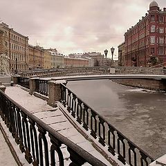 photo "The Lion's bridge. Winter"