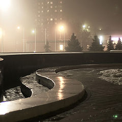 фото "В межсезонье у фонтана"