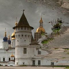 фото "Замок в луже, г. Тобольск"