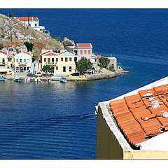 photo "view from Symi island"