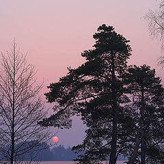 photo "Sunrise at Vedeto lake"