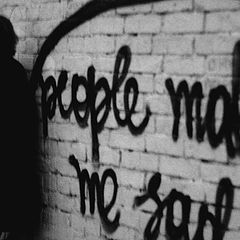 photo "people make me sad"