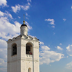 photo "Belltower of Holy Trinity monastery of Boldino"