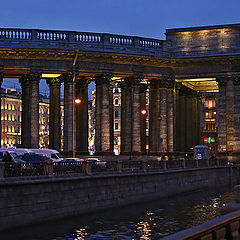 photo "The city lights lanterns..."