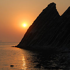 photo "Закат на море"