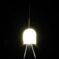 фото "свет в конце тоннеля"