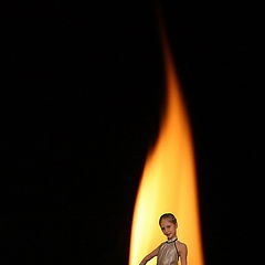 фото "Танцующая в огне"