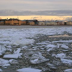 photo "Ice river"