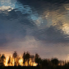 photo "Reflected sunset"