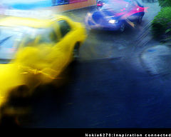 photo "through the window vol.2 : taxi in the rain"