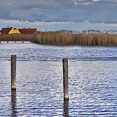 photo "Village at lake"