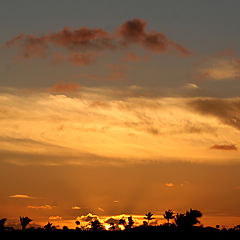 фото "Закат на Багамах"