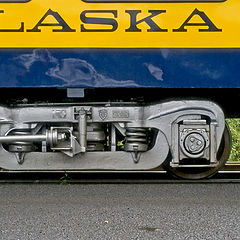 фото "Railroad Carriage Wheels"
