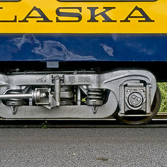 photo "Railroad Carriage Wheels"