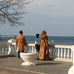 photo "Three glances at the sea"