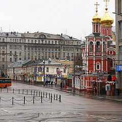 photo "Orange trolleybus"