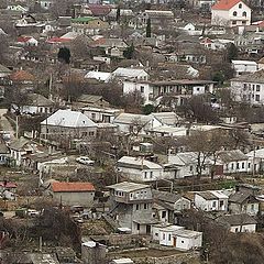 photo "Unequal houses"