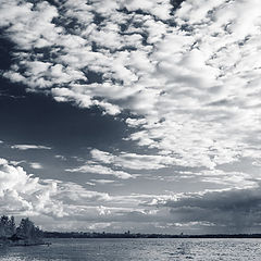 фото "Пейзаж с облаками"