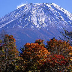 photo "Mount Fuji in Fall VIII"