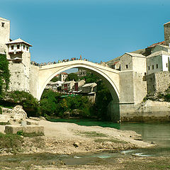 фото "Mostar_old town"