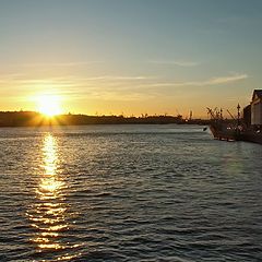 photo "Sunset above Neva"