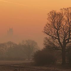 photo "Lincoln Cathedral in the mist"