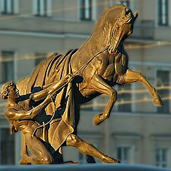 фото "Укрощение золотого коня"