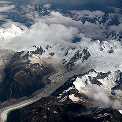 photo "Snow Capped Mountain and Glacier"