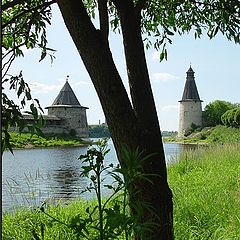photo "Pskov. "Fat" and "Tall" towers 2"