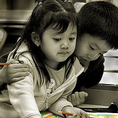 photo "Color Pencils Make Us Closer."