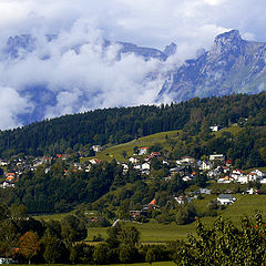 фото "village in the alps"