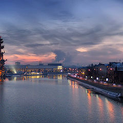 photo "Winter evening in Moscow"