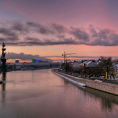 photo "How do clouds in Moscow"