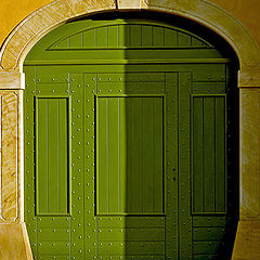 photo "Green door"