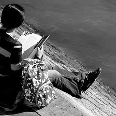 фото "Reading girl..."