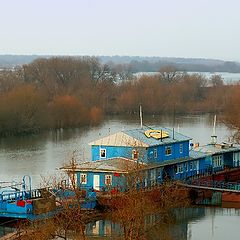 photo "Wharf on the river Trubej"