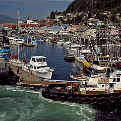 фото "Ketchikan fishing harbor"