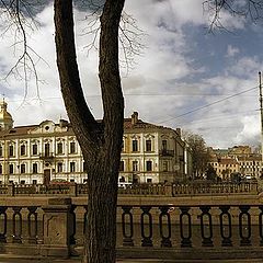 photo "Cathedral of St. Nikolas the mariner. Panorama of the Griboedoff channel"