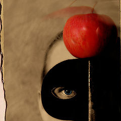 photo "Eys And Apple"