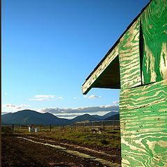 photo "Green shed with a view"