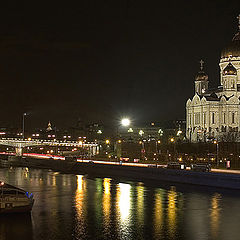 фото "ВЕЧЕРНЯЯ МОСКВА. Вид на Храм Христа Спасителя."