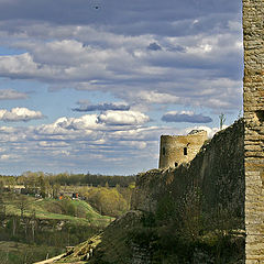 photo "Landscape with Fortress"