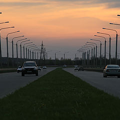 фото "Перспективный закат"