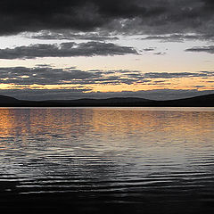 photo "Sunset on Kutujarvi lake"