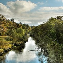 photo "Autumn on the Snow-river"