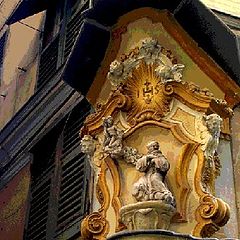 photo "corners of historical center in Genoa"